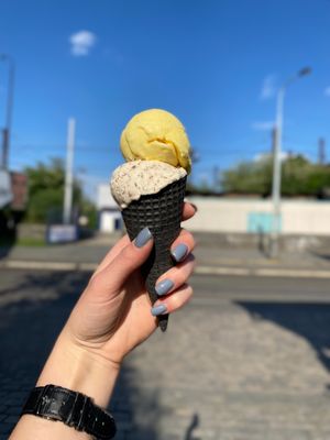  at Vegan Ice Cream & Coffee in Prague