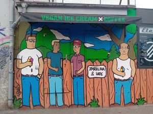  at Vegan Ice Cream & Coffee in Prague