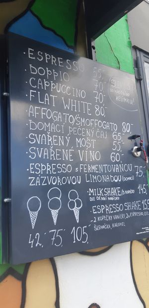  at Vegan Ice Cream & Coffee in Prague