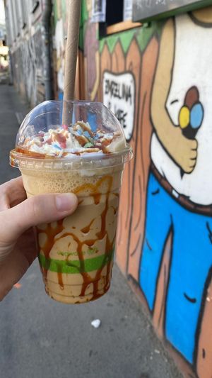 Coffee milkshake   at Vegan Ice Cream & Coffee in Prague