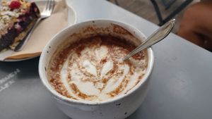 Soy milk chai latte - so good 😍 at Nook in Vienna