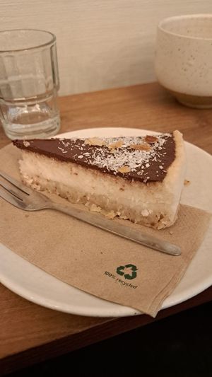 coconut choc cake at Nook in Vienna