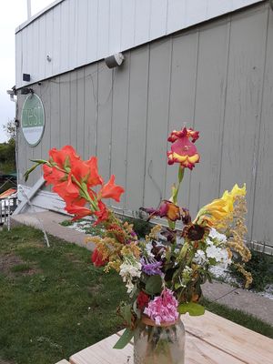 Patio at Zest in Traverse City