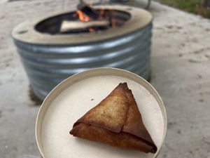 Samosa  at Zest in Traverse City