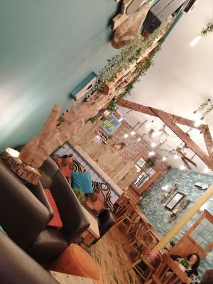 The cafe at Cafe B  in Burton Upon Trent
