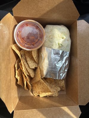 Caesar wrap to go  at The Rooted Vegan in Angola