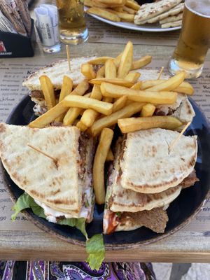 Vegan pita club  at Ilo-Ilo in Corfu