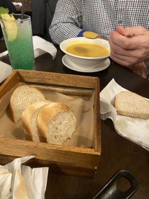Vegetable soup   at Caru' cu Bere in Bucharest