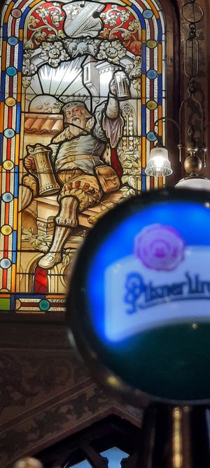  at Caru' cu Bere in Bucharest