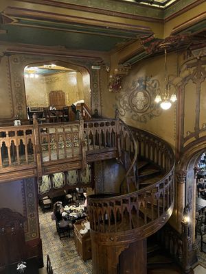   at Caru' cu Bere in Bucharest