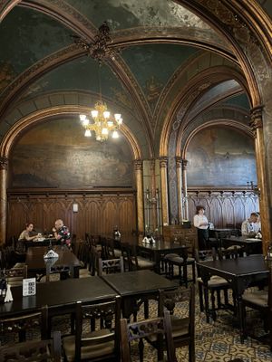   at Caru' cu Bere in Bucharest