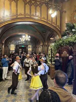   at Caru' cu Bere in Bucharest