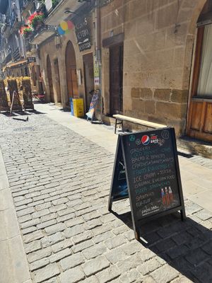 Outside at Congelados Acevedo in Navarra