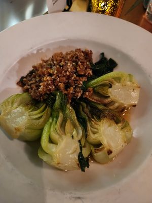 Bok choy at Daily Planet in Burlington
