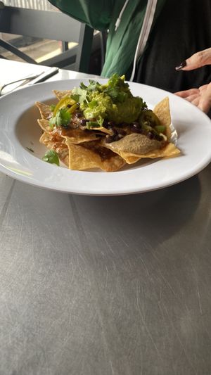 Vegan nachos  at Daily Planet in Burlington