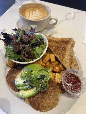 Vegan Brekkie Plate   at Bite Food & Coffee Co in Hackensack