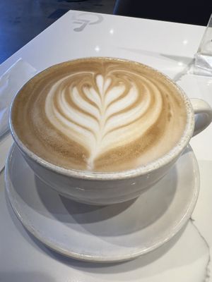 Oat Milk Cappuccino   at Bite Food & Coffee Co in Hackensack