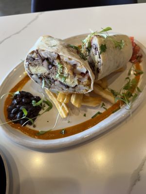 Sovegan breakfast burrito  at Bite Food & Coffee Co in Hackensack