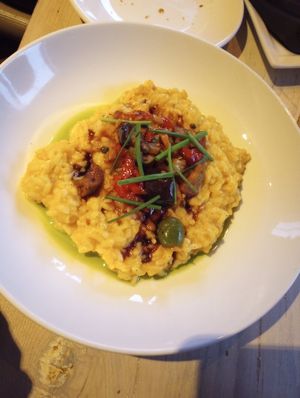 Risotto at Mezzo in Dublin