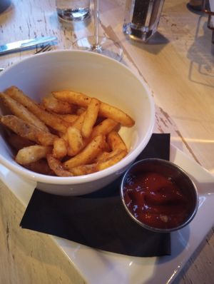 Truffle fries at Mezzo in Dublin
