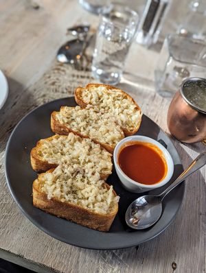 Truffle Garlic Bread at Mezzo in Dublin