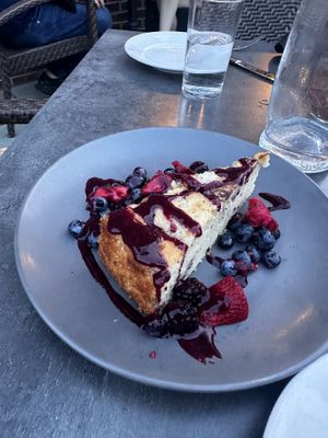 Berry Almond Cakee  at Mezzo in Dublin