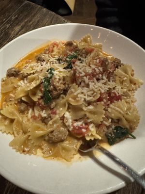 Very delicious. The sauce was super creamy    at Mezzo in Dublin