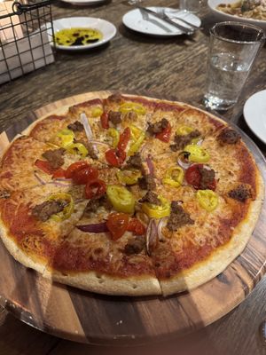 Sauce and toppings were very flavorful. One of the best “restaurant" pizzas I’ve had in a while  at Mezzo in Dublin