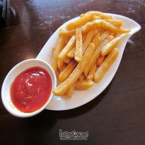 Spicy French Fries $3.50 (regular) $5.00 (large) at Wei-e Era Taiwanese Vegetarian Cafe in Concord