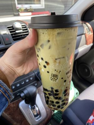 Matcha boba tea   at Kim's Corner DBA Bapp in Jackson