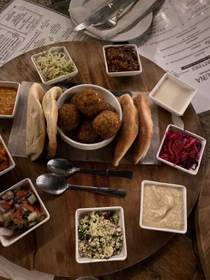 Falafel  at La Luna in Nosara