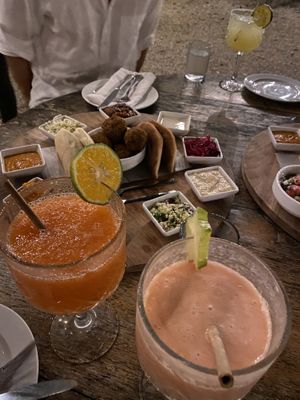 Drinks  at La Luna in Nosara