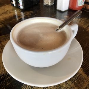 Chai with Soy Milk at Redwood Cafe in Cotati