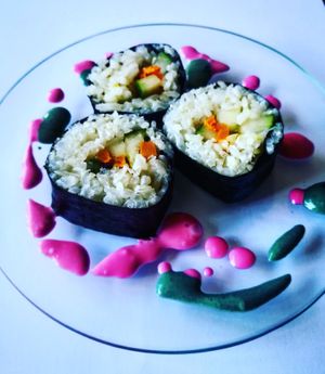 Sushi Vegan at Espaço Vivo S Coop Galega in Redondela