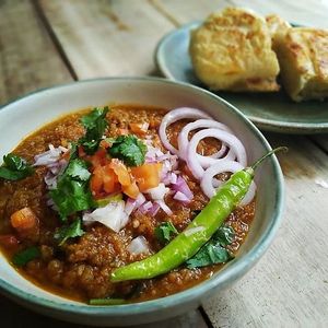 Pav Bhaji - Vegan at Little Taj in Boracay