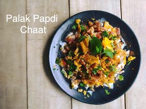 Palak Papdi Chaat at Little Taj in Boracay
