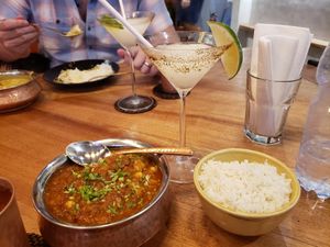Chana Masala and Margarita at Little Taj in Boracay
