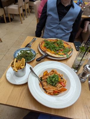 Vegan dishes at Ego at Ego Mediterranean in Sheffield