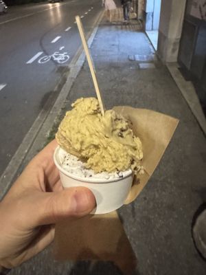   at Gelateria VerderosA in Bergamo