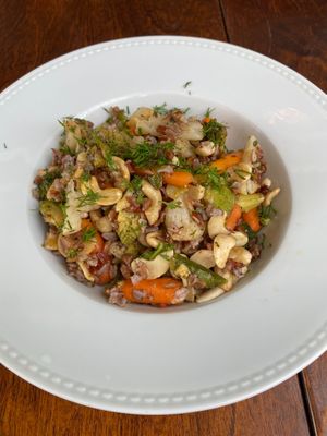 Vegetable Cashew Stew at Burė in Nida