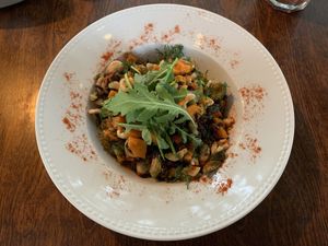 Vegetable stew with cashews  at Burė in Nida