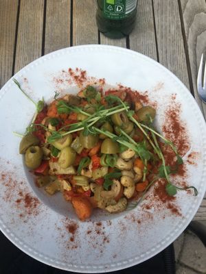 Veg. With cashew nuts at Burė in Nida