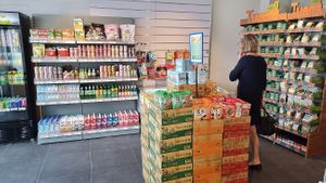 products at Vegetarian World Supermarket in Nijmegen