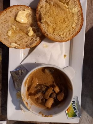 Garlic mushrooms  at The Cheshire Cheese Inn in Hope