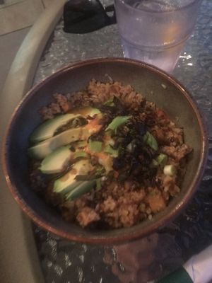 Sweet and Spicy Buddha Bowl at Steamy Buddha in Ellsworth