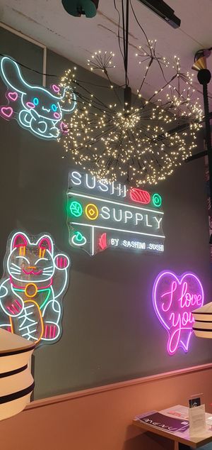 Interior at Sushi Supply in Hamburg