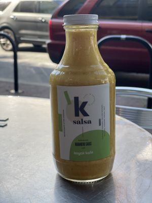 Best habanero sauce I’ve tried. at Kayak Kafe - Broughton in Savannah