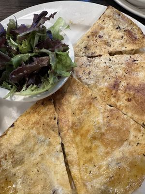 Vegan quesadilla  at Kayak Kafe - Broughton in Savannah