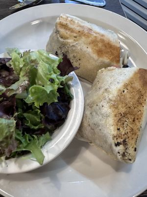 Vegan chorizo burrito   at Kayak Kafe - Broughton in Savannah