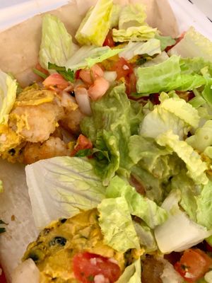 Vegan tater tot nachos at Kayak Kafe - Broughton in Savannah